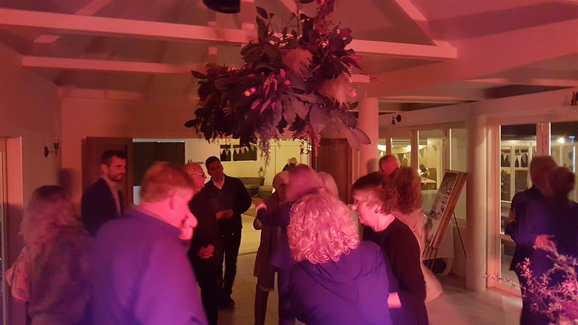 70th Birthday Guests On Tabula Rasa Indoor Dancefloor